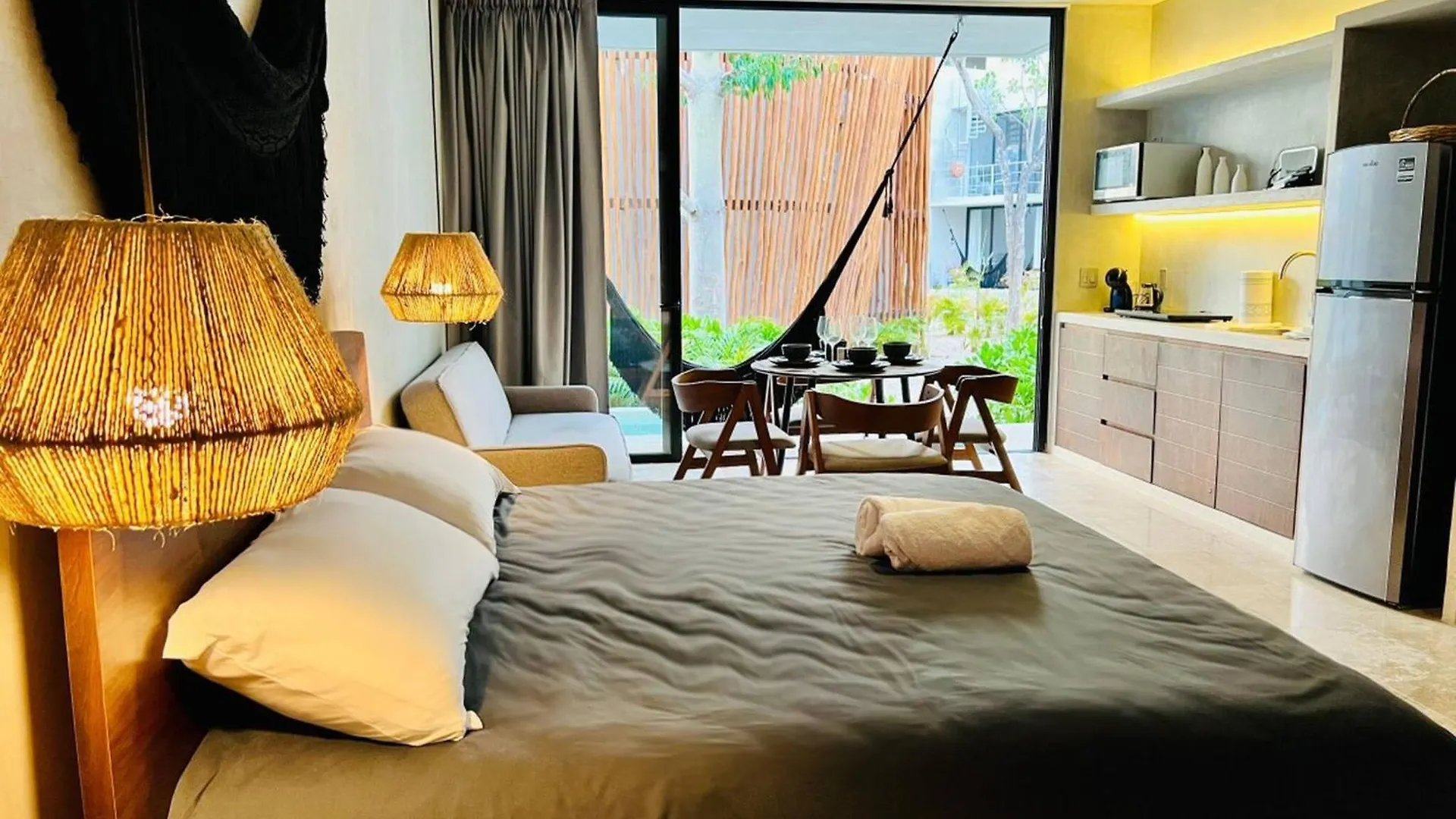 407 Seremonia Selva Private Pool New Apartment King Bed Wifi Tulum Mexico